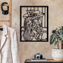 Wallity Picasso 2 Escultura de Pared Negra